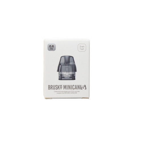 Картридж BRUSKO MINICAN 5, 3мл, 0.8 Ом