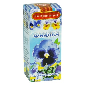 Фиалка 10мл, парфюмерное масло Крымская роза
