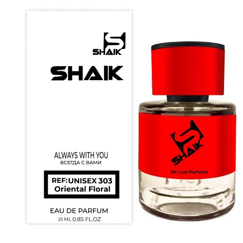 ПАРФЮМЕРНАЯ ВОДА SHAIK U 303 DELUX Oriental floral 25мл