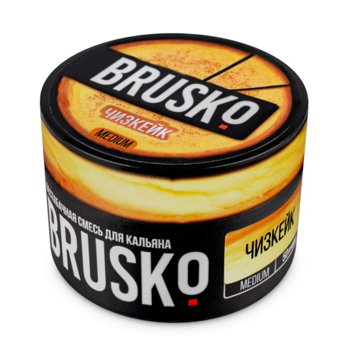 Бестабачная смесь для кальяна BRUSKO, 50 г, Чизкейк, medium (М)
