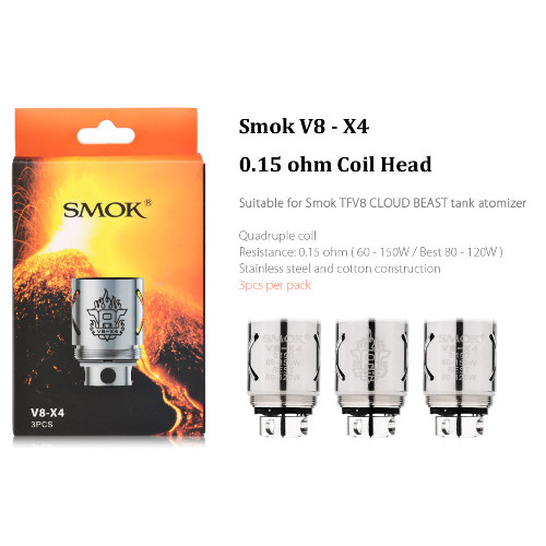 Испаритель SMOK V8 X4 0.15ohm 