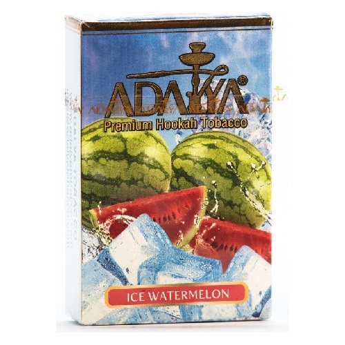 Табак для кальяна Adalya Ice Watermelon с ароматом льда и арбуза, пачка 50 гр