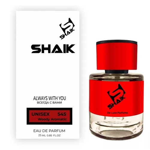 ПАРФЮМЕРНАЯ ВОДА SHAIK U 545 DELUX WOODY AROMATIC 25мл