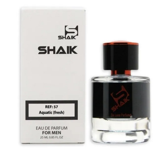 ПАРФЮМЕРНАЯ ВОДА SHAIK M 057 DELUX Aquatic(fresh) 25мл