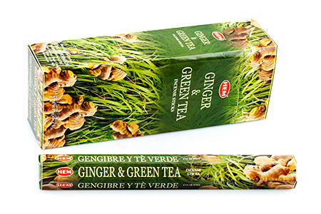 HEM Hexa GINGER GREEN TEA имбирь зел.чай 20шт