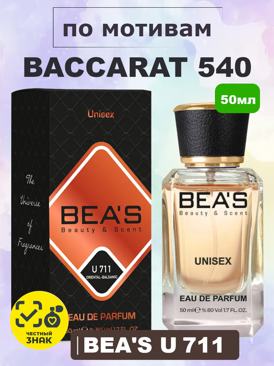 Парфюмерная вода BEA'S 50 ml U711