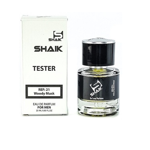 ПАРФЮМЕРНАЯ ВОДА SHAIK M 021 DELUX Woody Musk 25мл